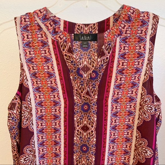 Red Boho Top - Picture 2 of 5